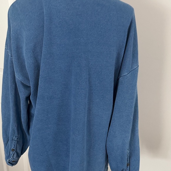 Madewell Blue Button-Up Denim Shirt size—L - Picture 3 of 14